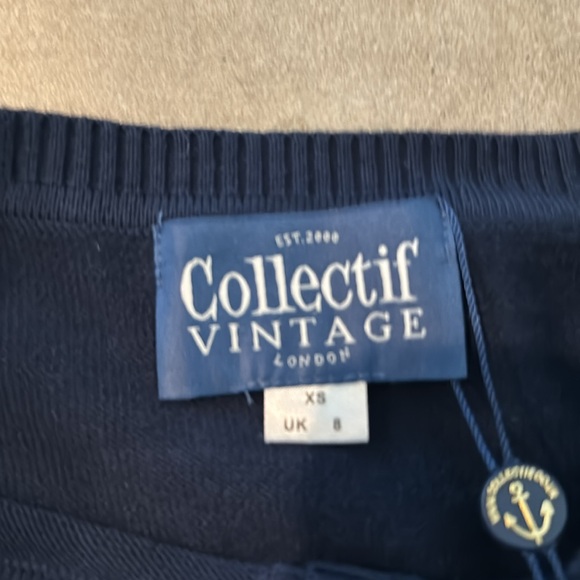 Collectif Vintage London Cardigan - Picture 2 of 6